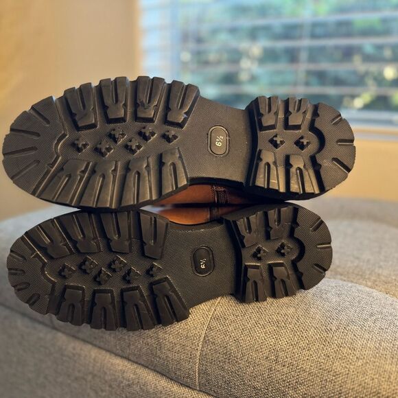 NWT- Seychelles Meet Me Halfway Knee High Riding Boot in Brown Size 6.5 - Picture 5 of 8